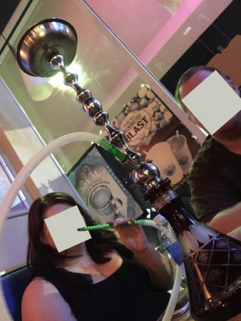 in florida, first time at a hookah lounge